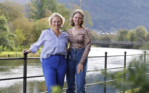 Sille Lukowski og Therese Lothe